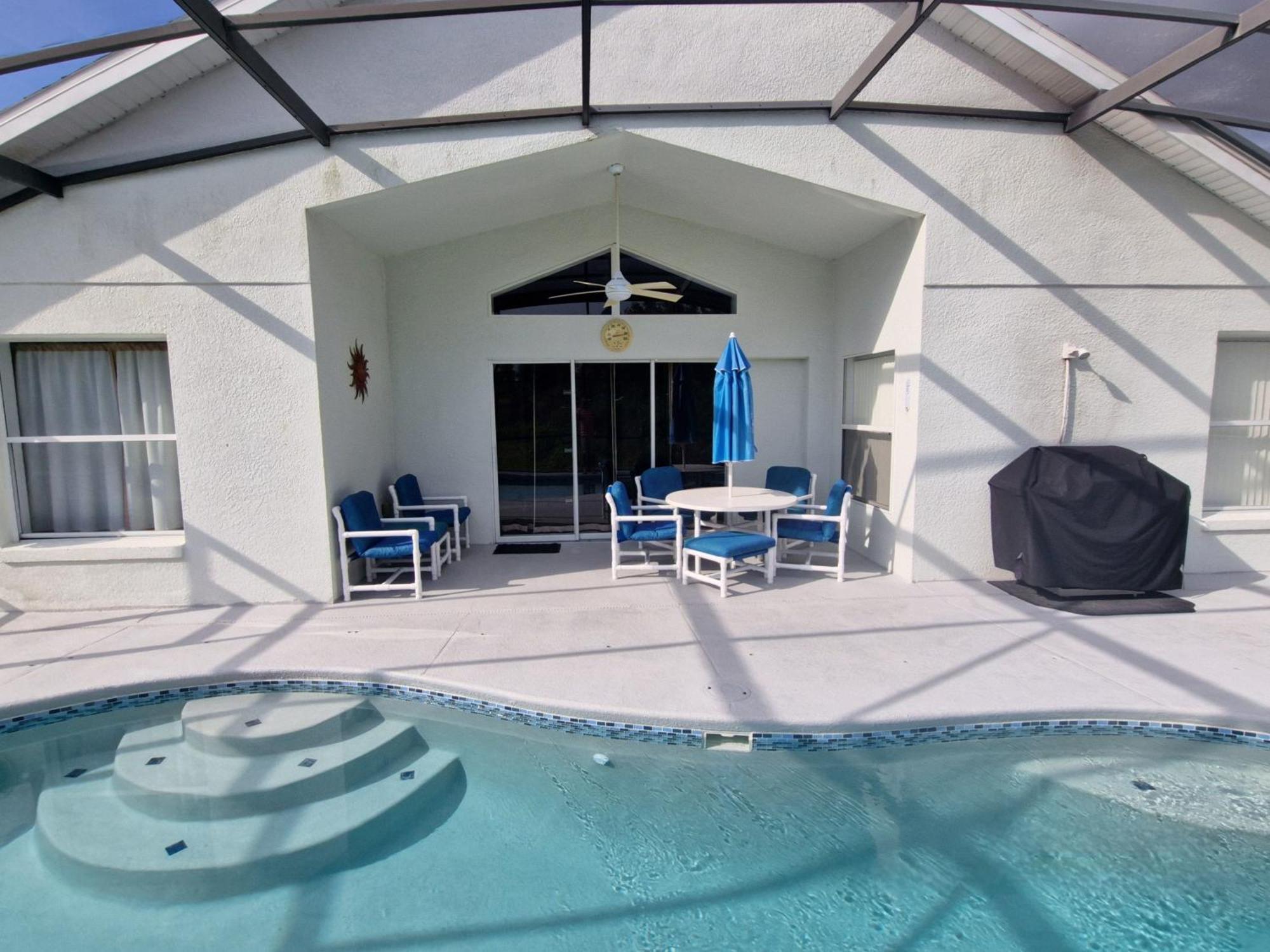 Villa Met Prive Zwembad Nabij Orlando Optional Heated Pool Dundee Eksteriør bilde